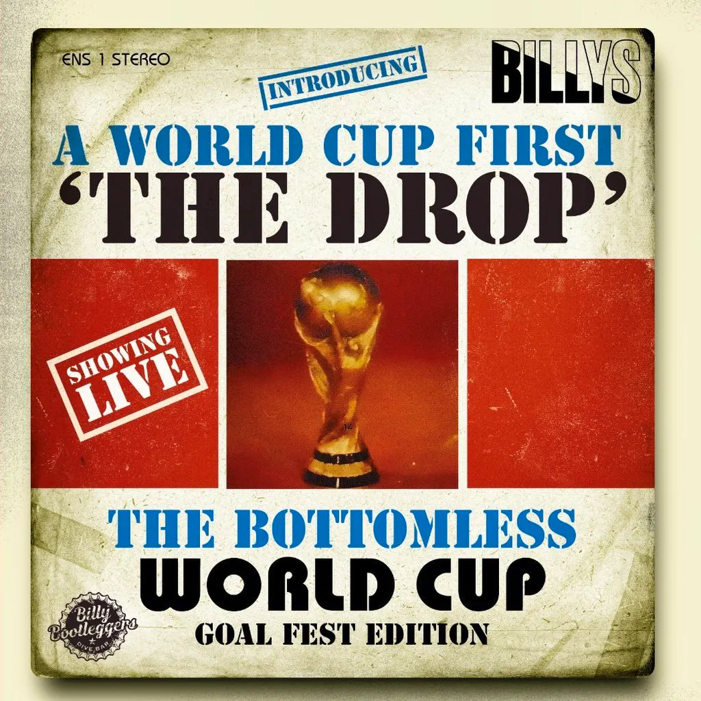 The Drop - Bottomless World Cup Action - England vs Panama at Billy Bootleggers Nottingham