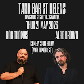 Alfie Brown and Rob Thomas work in progress