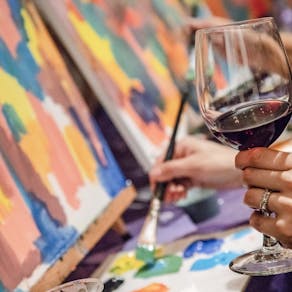 Sip and paint starry night liverpool