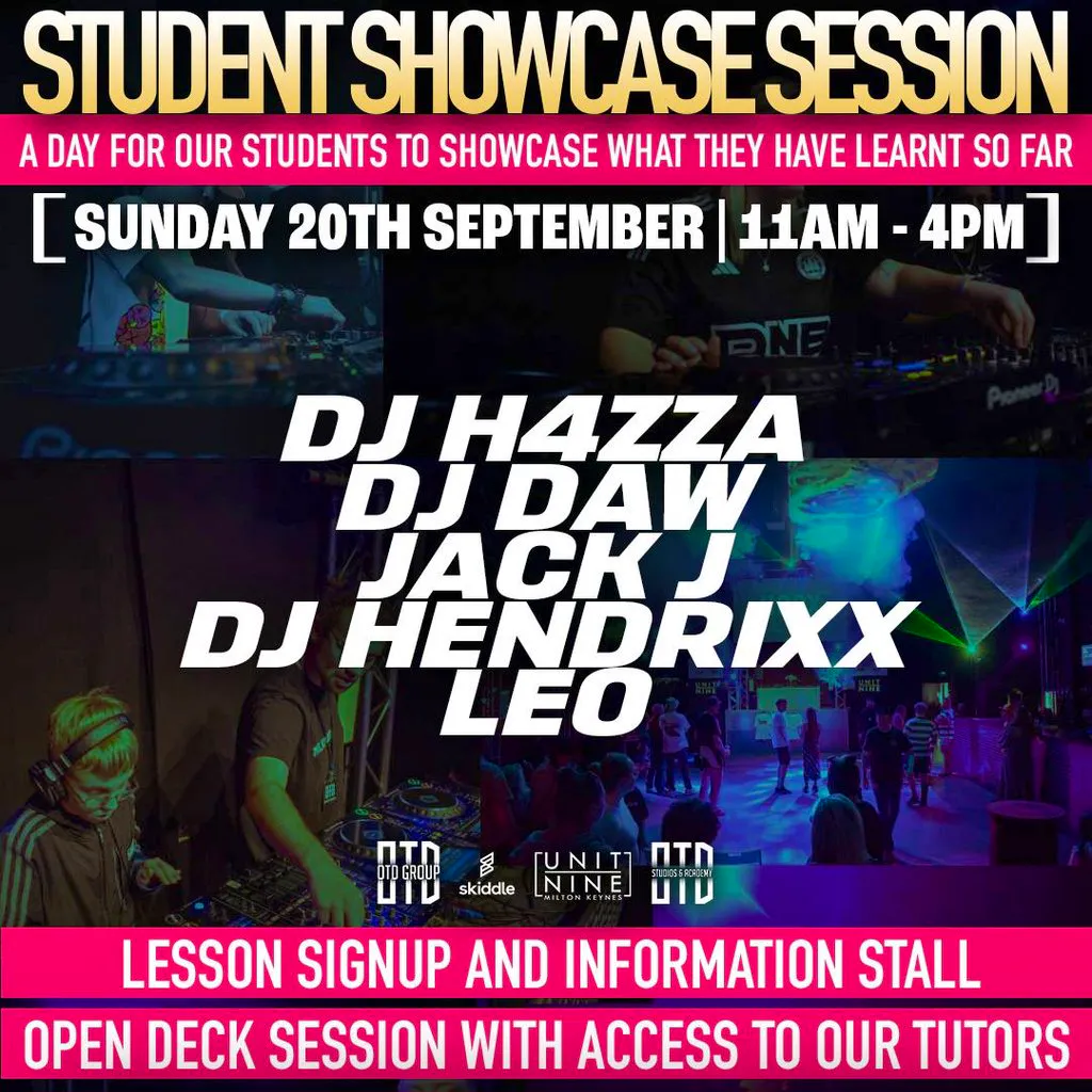 OTD Academy - Student Showcase Session 4.0 at Unit Nine