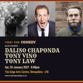 Comedy @ The Edge Arts Centre Saturday 30th January 2027