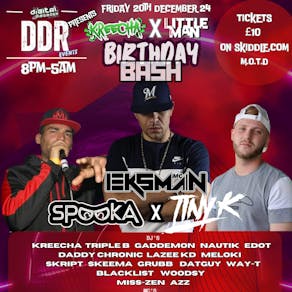 DDR Presents. Kreecha & Littleman's Birthday Bash