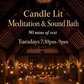 Candle Lit 90 Min Meditation & Sound Healing