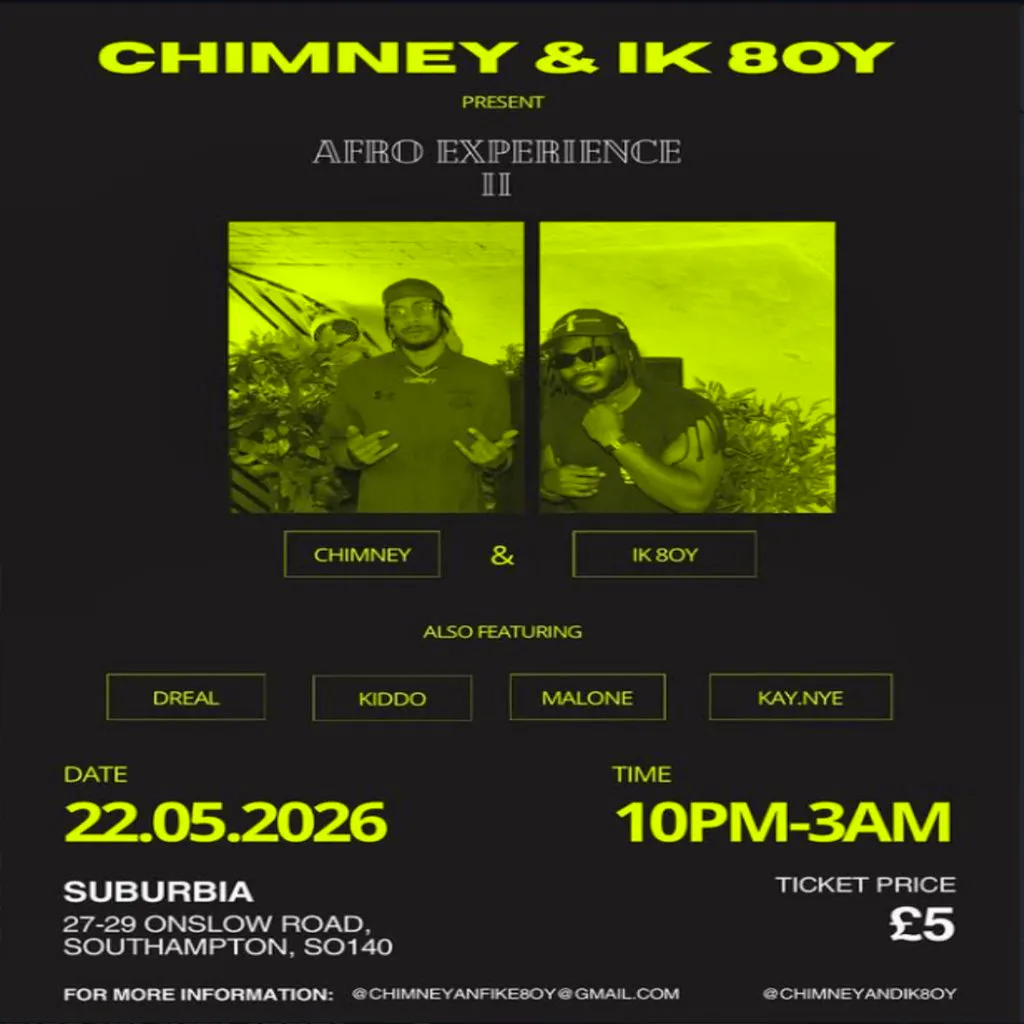 The Afro Experience 2 at Suburbia Southampton