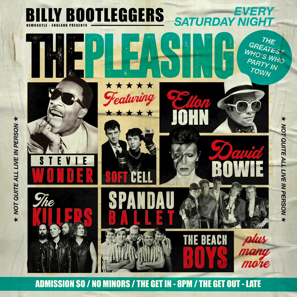 The Pleasing - Saturday Nights @ Billy's at Billy Bootleggers