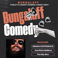 Bungalaff Stand Up Comedy with Obadiah Steppenwolfe Plus Guests at The Bungalow Bar