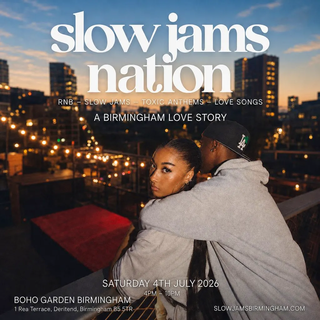 SLOW JAMS NATION - Birmingham's Slow Jams & RnB Day Party at Boho Beer Garden