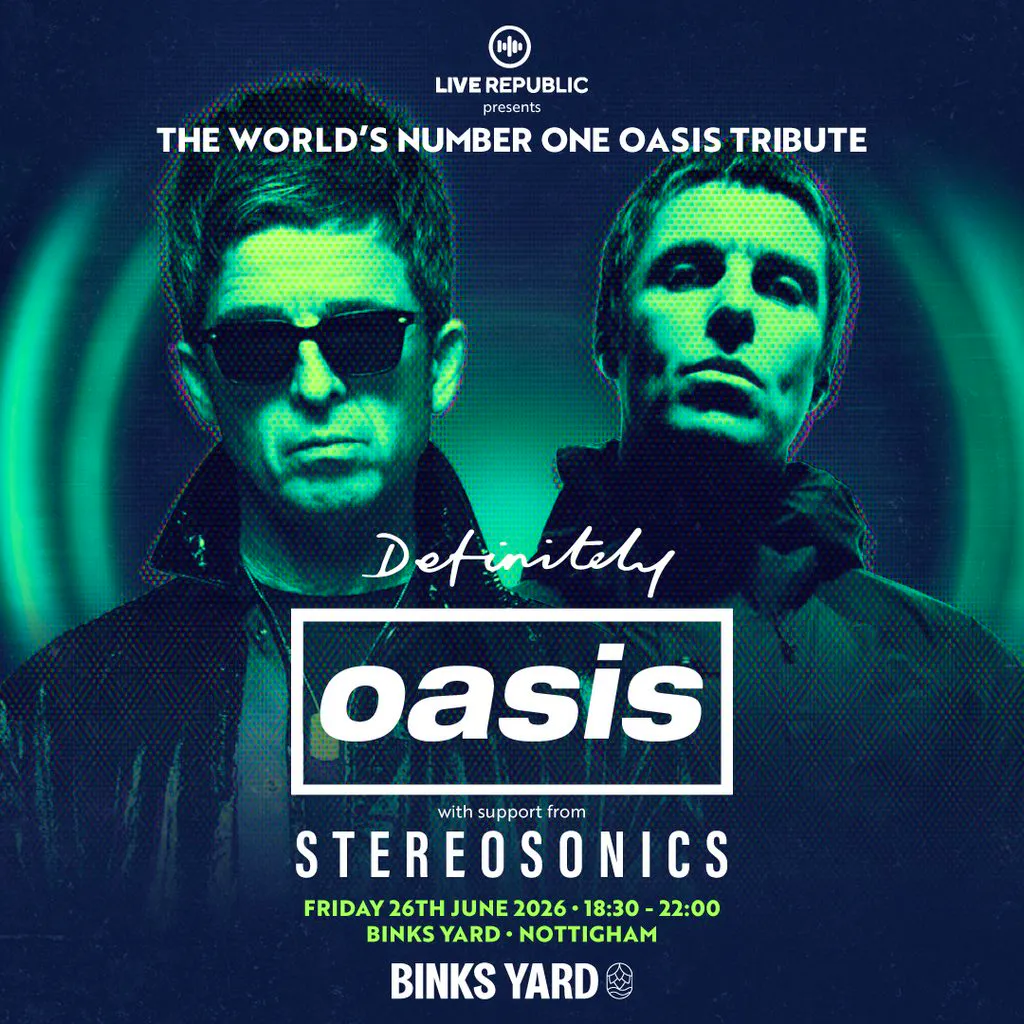 Definitely Oasis | Binks Yard, Nottingham at Binks Yard