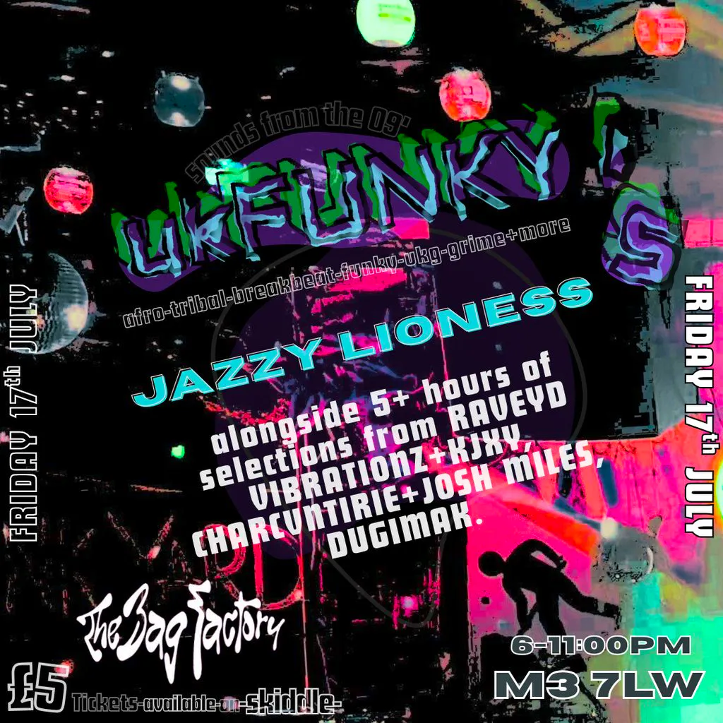 ukFUNKY's at The Bag Factory