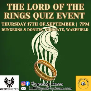 The Lord of the Rings Quiz Event