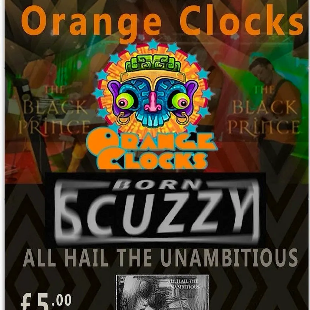 Orange Clocks + Born Scuzzy + All Hail the Unambitious | The Black