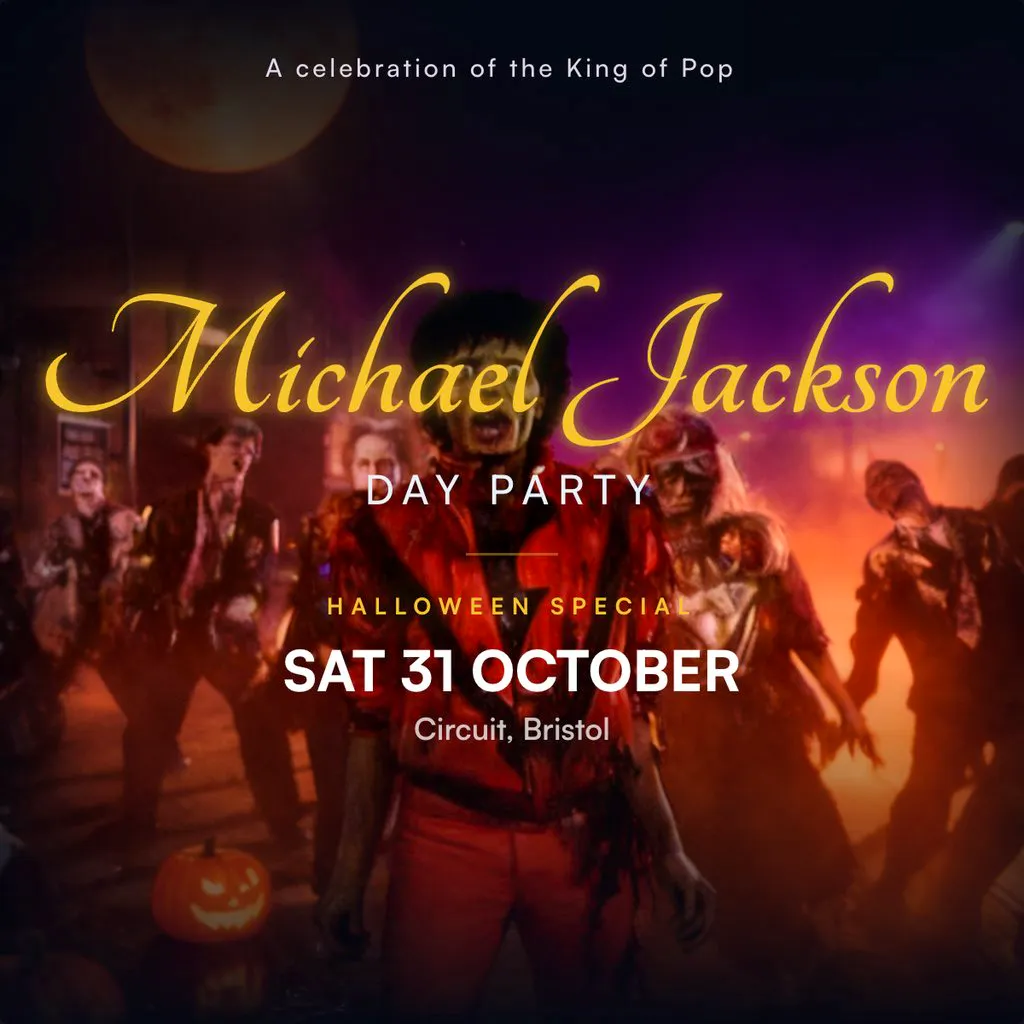 Michael Jackson Day Party - Halloween Special in Bristol at Circuit Bristol