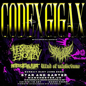 Codex Gigax: Cut Throat City Northern Exclusive Show