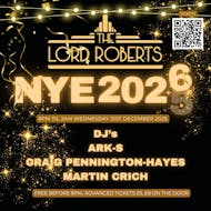 The Lord Roberts Nottingham NYE 2025 at The Lord Roberts