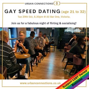 Gay Speed Dating (ages 21 to 32)