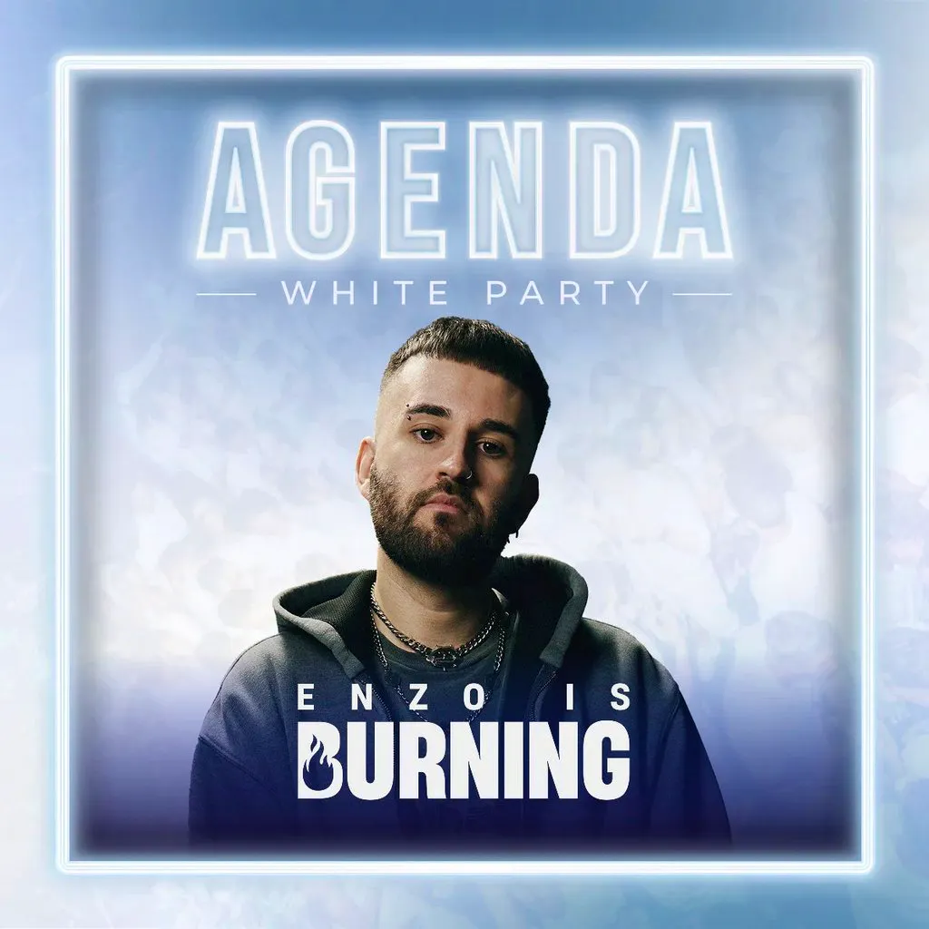 Agenda White Party Ayia Napa - Enzo Is Burning at Aqua Club Ayia Napa