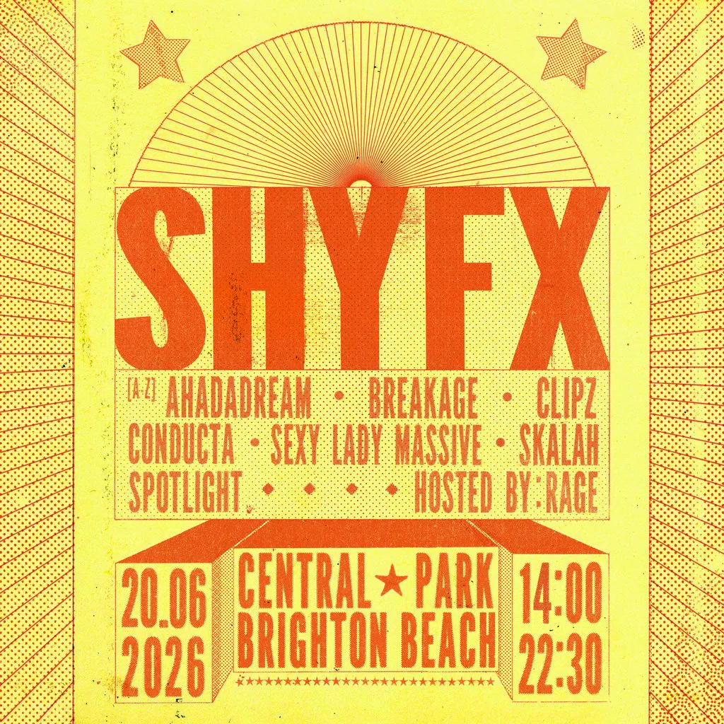 Shy FX at Central Park Brighton Seafront