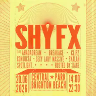 Shy FX at Central Park Brighton Seafront