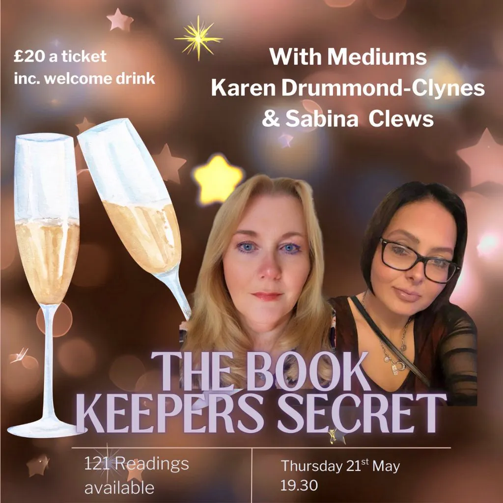 Prosecco & Psychic Night at The Book Keepers Secret at The Book Keepers Secret (Above The Boulevard)
