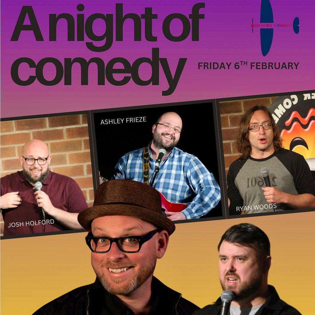 A night of comedy at The Book keepers secret at The Book Keepers Secret (Above The Boulevard)