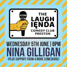 The Laughienda Comedy Club Preston | 5th April 2024 at The Continental