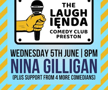 The Laughienda Comedy Club Preston | 5th April 2024