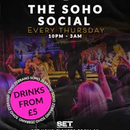Soho Social @ Zebranos Every Thursday at Zebrano Soho