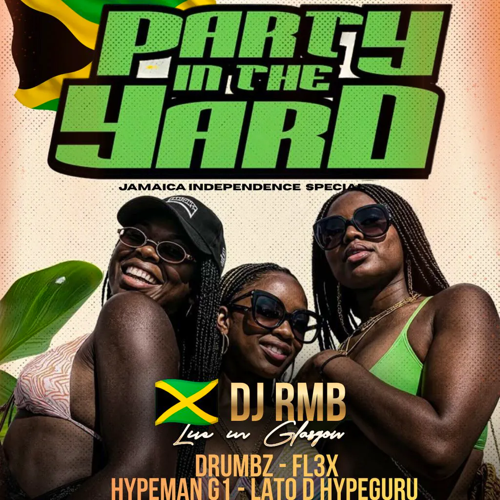 PARTY IN THE YARD! feat. DJ RMB Live in Glasgow!! at 142B Lounge Glasgow