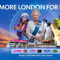 Merlin’s Magical London: 3 Attractions In 1 -  The London Dungeon + Sea Life + Madame Tussauds | The London Dungeon London  | Sat 15th January 2022 Lineup