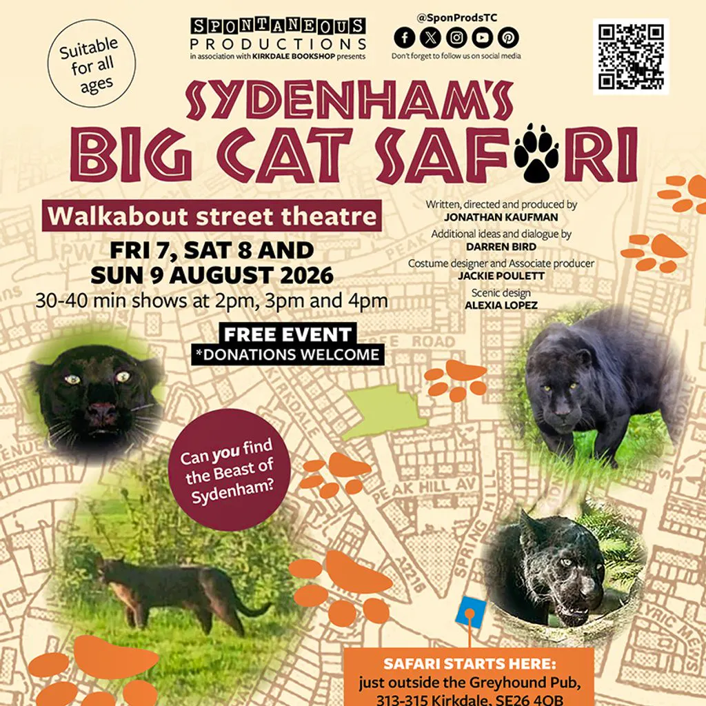 SYDENHAM'S BIG CAT SAFARI - Free Event at Outside The Greyhound Pub
