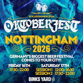 Oktoberfest | Binks Yard, Nottingham