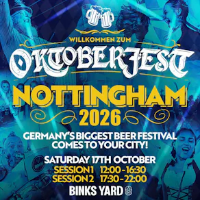 Oktoberfest | Binks Yard, Nottingham
