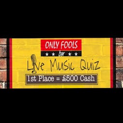 Live Music Quiz Tickets | Only Fools Bar Liverpool  | Fri 28th April 2023 Lineup