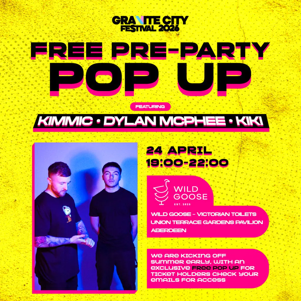 Granite City Festival Pop Up at Wild Goose Victorian Baths