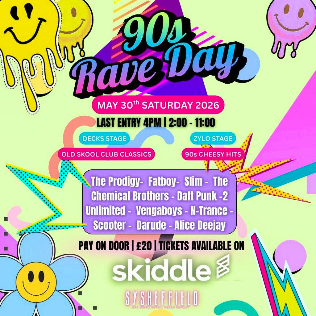 90s Rooftop Day Rave at SYSheffield (Steel Yard)