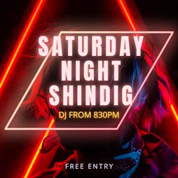 Saturday Night Shindig | Kindred Spirit Wakefield  | Sat 29th January 2022 Lineup