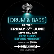 Drum & Bass: Edition. at Horizon Club