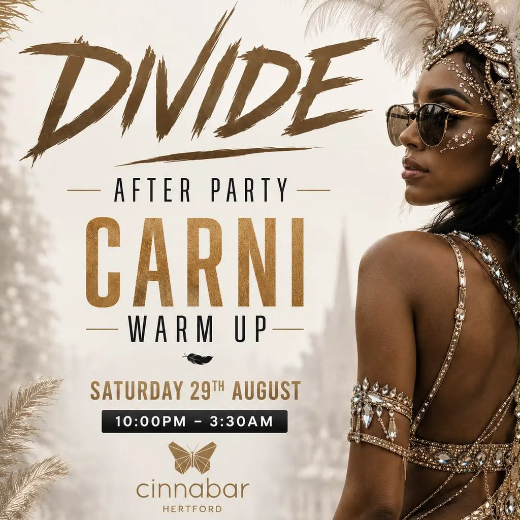 Divide After party at Cinnabar Hertford