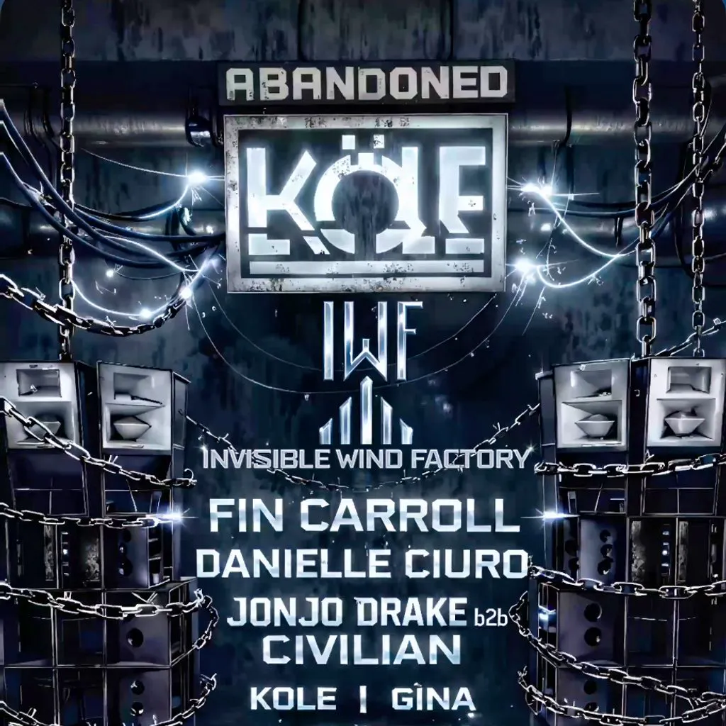 Abandoned X Kole - Liverpool 18th April at Invisible Wind Factory
