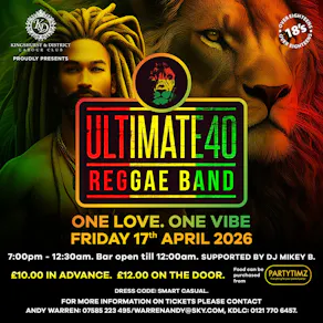 Ultimate 40 Reggae Band