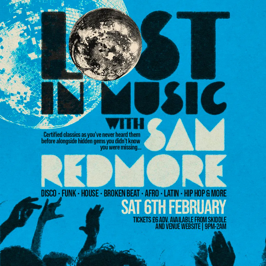 LOST IN MUSIC with SAM REDMORE at Hare And Hounds Kings Heath