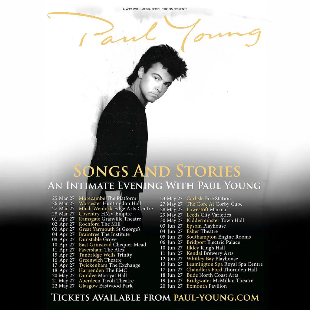 Paul Young Songs & Stories at The Gaiety Southsea