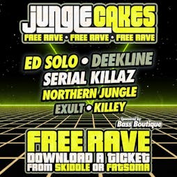 Jungle Cakes FREE RAVE Leeds Tickets | Mint Warehouse Leeds  | Fri 24th March 2023 Lineup