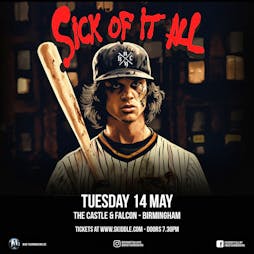 Sick Of It All Tickets | The Castle And Falcon Birmingham  | Tue 14th May 2024 Lineup