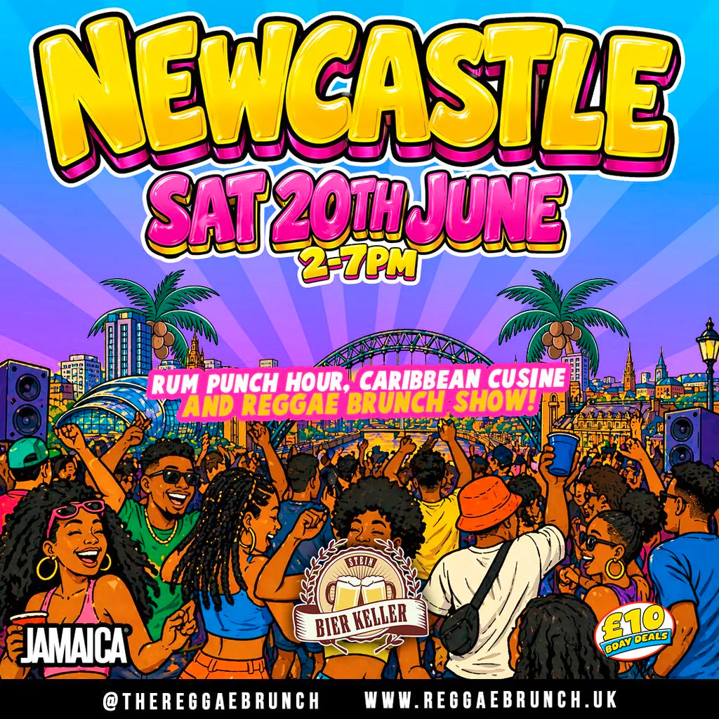 The Reggae Brunch - NEWCASTLE - Sat 20th June at Stein Bier Keller