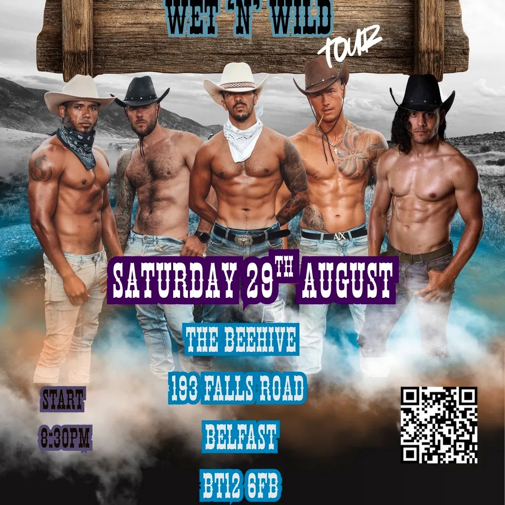 UK Pleasure boys Wet & Wild Tour Belfast at The Beehive