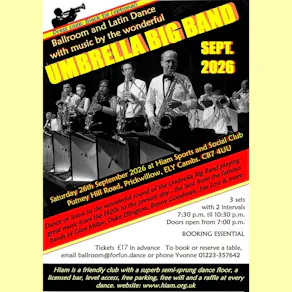 Umbrella Big Band ballroom and latin dance
