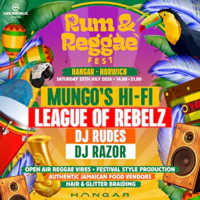 Rum & Reggae Fest | The Hangar, Norwich