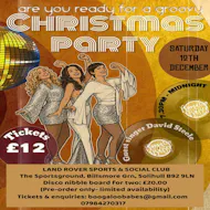 Boogaloo Babes Christmas Party at Land Rover Social Club