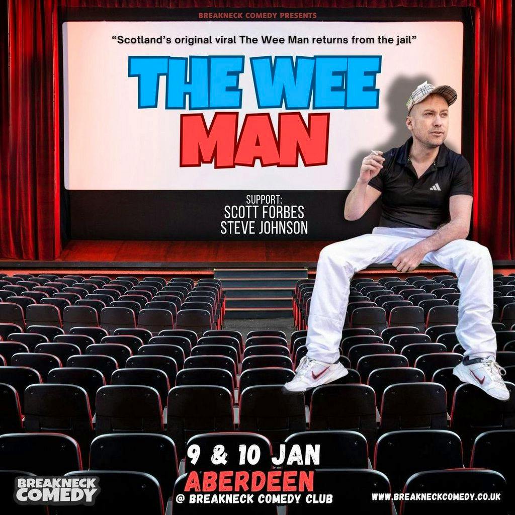 The Wee man at Breakneck Comedy